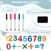 COSTWAY Sztaluga dla dzieci z krzesłem, tablica dla dzieci Podgląd zdjęcia produktu 6