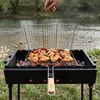 Grillrost 70 × 40 cm mit 2 cm Höhe und Holzgriff aus Produktbild-Vorschau 5
