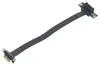 Prodlužovací kabel PCIe 3.0 1x na 1x, 8 Gb/s, 20 cm, 90° Náhled obrázku produktu 2