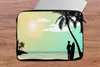 MuchoWow® Laptop Hülle 14 ZollMeer - Surfen - Sonne - Palme Produktbild-Vorschau 4