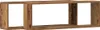 vidaXL Wandregale 2 stk. Altholz 80 x 15 x 26 cm Produktbild-Vorschau 1