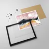 Gerahmtes Poster - Schwarzer Rahmen - Grafik Modern Produktbild-Vorschau 4
