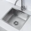 LOMAZOO Spühlbecken Oberon 45*40 Edelstahl Seidenglanz - Produktbild-Vorschau 6