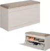 PLATAN ROOM Schuhschrank mit Sitzfläche 100 x 53 x 35 cm Produktbild-Vorschau 1