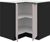 Küchen Eckunterschrank 90x90 cm Küche ARONA Kaschmir beige Produktbild-Vorschau 2