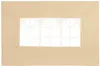 A beige tent side panel with a window. Produktbild-Vorschau