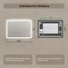 Artforma Zrkadlo do kupelne s osvetlenim LED 100x70cm, Náhľad obrázku produktu 8