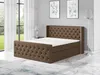 Boxspringbett GRO 160x200 mit 2 Bettkästen, Bonell-Matratze Produktbild-Vorschau 1