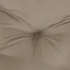vidaXL Vankúše na záhradné lavice 2 ks. Taupe 150x50x7 cm Náhľad obrázku produktu 7