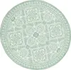 Volero - Outdoor Teppich Rund - Summer Oriental Grün - Ø Produktbild-Vorschau 3