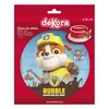dekora - Paw Patrol Rubble Essbare Oblate Tortendeko 20 cm Produktbild-Vorschau 3