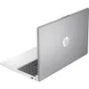 A silver HP laptop viewed from a diagonal angle, showing the lid and part of the keyboard. Produktbild-Vorschau