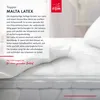 Topper 180x200 cm Matratzenauflage MALTA mit Latex 8 cm Produktbild-Vorschau 6