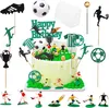 Heyu-Lotus Fußball Tortendeko Set für Geburtstag Party Produktbild-Vorschau 8