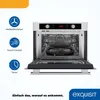 Exquisit Einbaumikrowelle EBM 4544 HI | 900 Watt | Grill | Produktbild-Vorschau 3