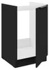 Küchen Spülenunterschrank 50 cm SIENA Schwarz Küche Produktbild-Vorschau 2