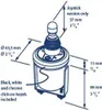 Vetus Bugstrahlruderpanel Mit Hebel 12-24v Durchsichtig 52 Produktbild-Vorschau 2