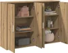 vidaXL Komoda 2 ks Artisan – dub 60 x 31 x 84 cm Náhľad obrázku produktu 1