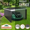GARDEBRUK® Mähroboter Garage Metall Wetterbeständig Produktbild-Vorschau 2