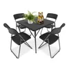 Sekey Klappbar Garten Sitzgruppe Bistro Gartentisch Set 4 Produktbild-Vorschau 1