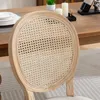 Ensemble de deux chaises de salle à manger en lin, avec Voir les images du produit 4