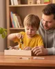 Dřevěná montessori skládačka, hračka na rozvoj motoriky pro Náhled obrázku produktu 3