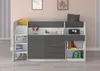 Posteľ s písacím stolom Smile L (ľavá) 90x200 cm Detský Náhľad obrázku produktu 4