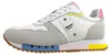 Komfortable Damen-Weiß-Sportschuhe mit kontrastreichen Produktbild-Vorschau 4