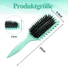 Haarbürsten-Set, Lockenbürste Wildschweinborsten, Curl Produktbild-Vorschau 2