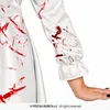 Clown Horror Halloween Costume Creepy Fun Rosso Nero Bianco Anteprima dell’immagine prodotto 4