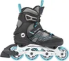 Rollers K2 ALEXIS 80 ALU pour femmes  gris - cyan  taille Voir les images du produit 2