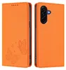 Lederhülle für Samsung Galaxy A57, Schmetterling Prägung Produktbild-Vorschau 1