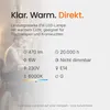 Kobi LED-Minilampe, kugelförmig, E14, 6 W - 470 lm - 6000 K Produktbild-Vorschau 4