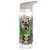 Bouteille d'eau pour enfants Panda avec paille 550 ml Voir les images du produit 2