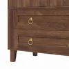 Merax Hochschrank mit Bogen-Nische und LED, Vitrine mit Produktbild-Vorschau 11