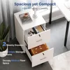 FCH Rollcontainer mit 2 Schubladen, mobiler Aktenschrank Produktbild-Vorschau 4