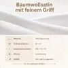 Bettbezug Set Baumwollsatin, 135 x 200 cm + Kissenbezug 80 Produktbild-Vorschau 8