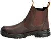 A side view of a dark brown and black work boot. Anteprima dell’immagine prodotto