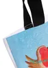 Mr. & Mrs. Panda Tote Bag Rotkehlchen Weihnachten - Eisblau Produktbild-Vorschau 3