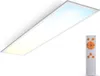 A rectangular LED panel light with a remote control. Anteprima dell’immagine prodotto