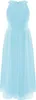 Mädchen Kleider Prinzessin Kleid Gr. 176 Cm Lang Ärmellos Produktbild-Vorschau 3