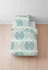 Biberna Bettwäsche blau 1x 135x200 cm + 1x 80x80 cm Produktbild-Vorschau 4