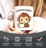 Tasse Spruch Käffchen Wortspiel Affe lustige Tiermotive Produktbild-Vorschau 3