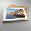 Gerahmtes Poster - Rahmen in heller Eiche - Kopenhagen Produktbild-Vorschau 3