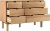vidaXL OTTA zásuvková skříň 111x43x73,5 cm z masivního Náhled obrázku produktu 5