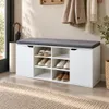KESPER schoenenkast wit met zitkussen – 103 x 30,5 x 48 cm Productafbeelding-voorbeeld 11