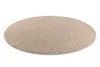 Teppich SOFTY Kreis glatt, einfarbig beige beige rund 150 Produktbild-Vorschau 4