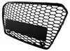 Kühlergrill Waben + Emblem Halter SCHWARZ GLANZ für Audi A5 8T Facelift 12-16 – Produktansicht 5 Productafbeelding-voorbeeld