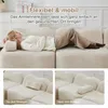 MODFU 2-Sitzer Sofa,Ecksofa mit Armlehnenkissen und Tiefe Produktbild-Vorschau 5