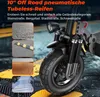 E Scooter mit Straßenzulassung, 10 Zoll Offroad Luftreifen, Produktbild-Vorschau 4